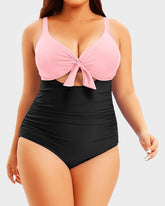 Women's One Piece Tummy Control Bathing Suit Cutout Swimwear